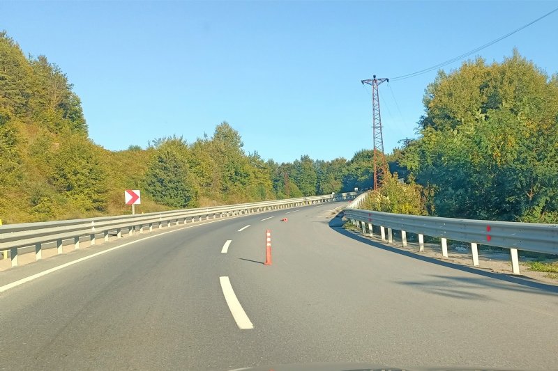 ZONGULDAK-EREĞLİ KARAYOLU’NDA ÇÖKME! - 1