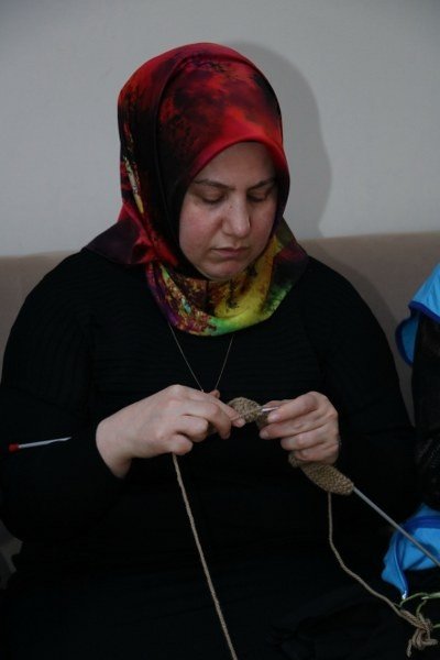 600 GÖNÜLLÜ BİR ARAYA GELDİ; BERE, ELDİVEN, ATKI ÖRDÜ! - 2