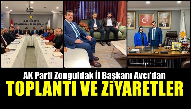 AK Parti İl Başkanı Avcı’dan hafta sonu programı... TOPLANTI VE ZİYARETLER