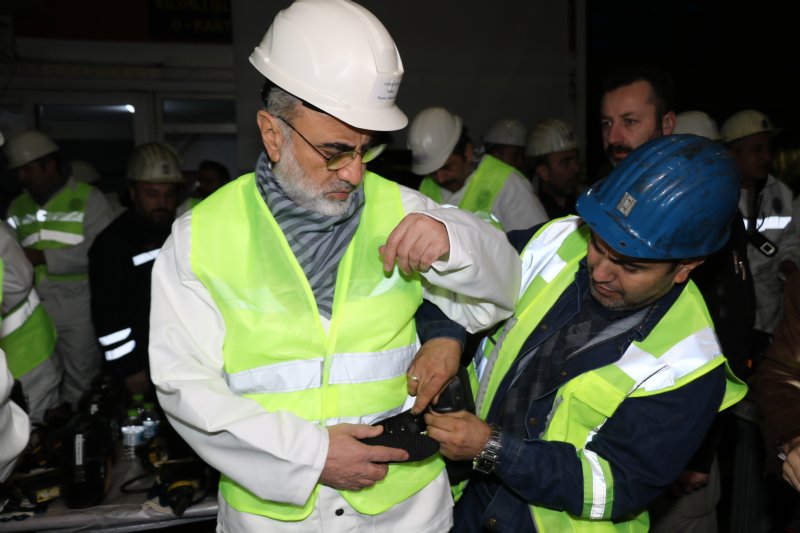 Amasra Maden Kazasını Araştırma Komisyonu Zonguldak´ta…  MADENE İNDİLER - 6