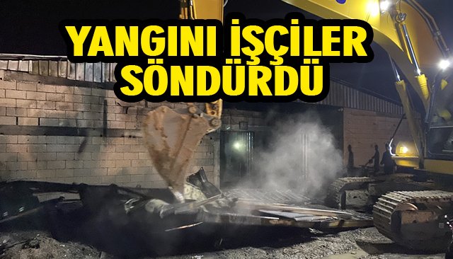 ELEKTRİK PANOSUNDA ÇIKAN YANGIN