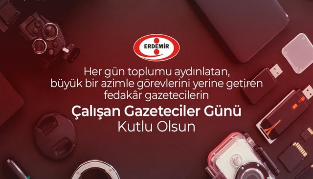 Erdemir Çalışan Gazeteciler Günü´nü kutladı