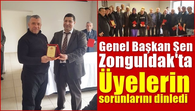 Genel Başkan Şen Zonguldak’ta