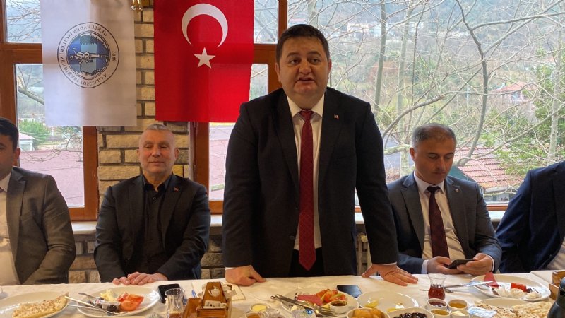 GMİS Genel Başkanı Yeşil, Üzülmez delegeleriyle bir araya geldi... “GELECEĞİN TEMELLERİNİ ATACAĞIZ” - 1