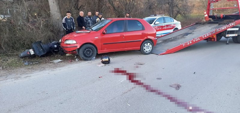 Motosikletli genç kazada hayatını kaybetti - 2