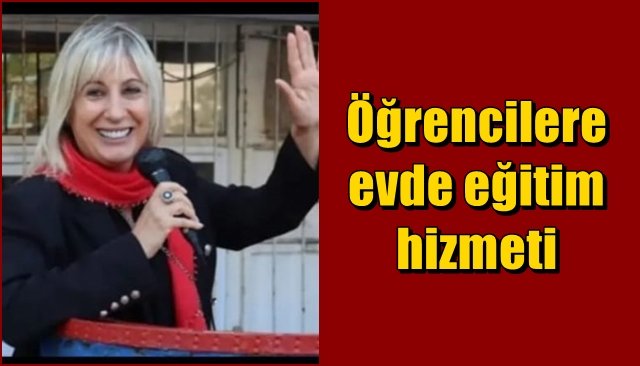 Öğrencilere evde eğitim hizmeti 