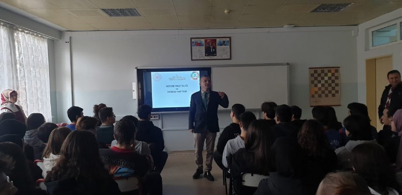 Öğrencilere verem hastalığını anlattı - 2