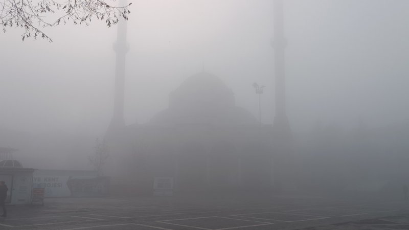 YENİ YILIN İLK İŞ GÜNÜNDE SİS YOĞUNLUĞU  - 2