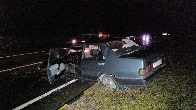 BARİYERE ÇARPTI MOTORU FIRLADI - 2