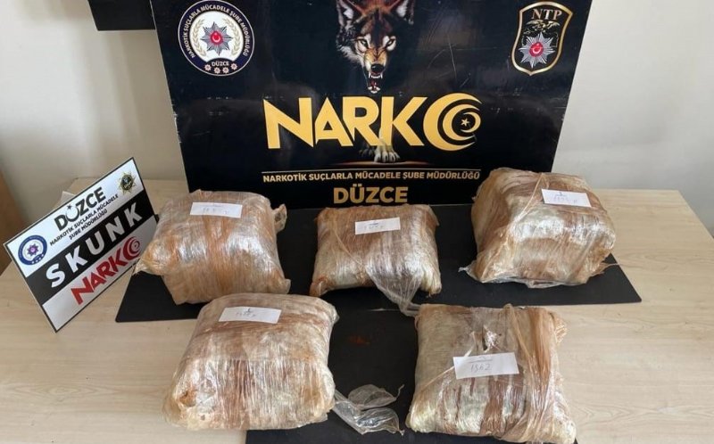 DÜZCE’DE UYUŞTURUCU OPERASYONU - 1