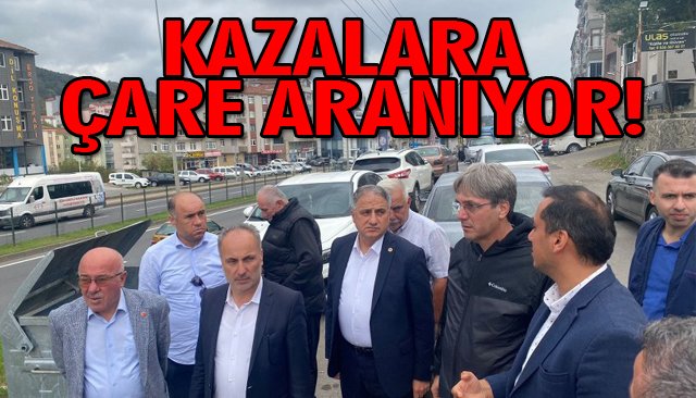 KAZALARA ÇARE ARANIYOR!