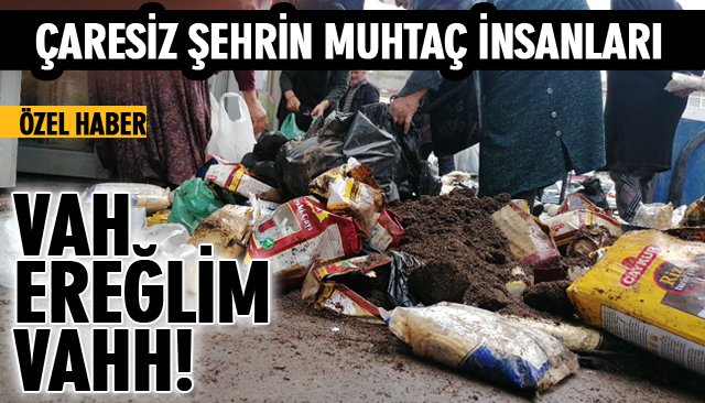 AFET BÖLGESİ EREĞLİ’DE YAŞAM MÜCADELESİ VERİLİYOR