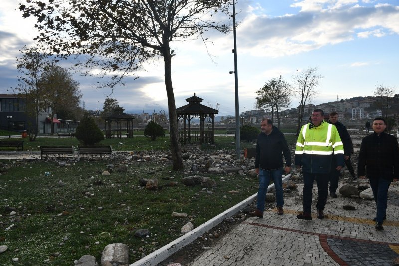 Alaplı Sahil Park’ta büyük hasar! - 4