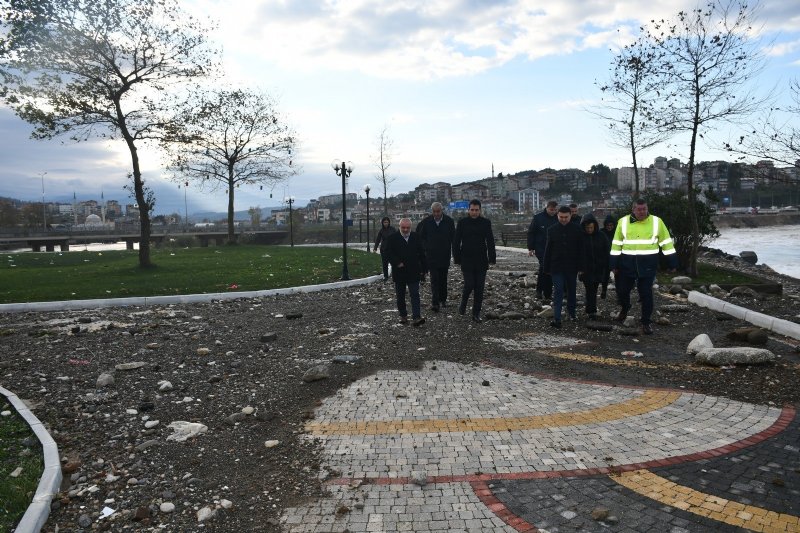 Alaplı Sahil Park’ta büyük hasar! - 5