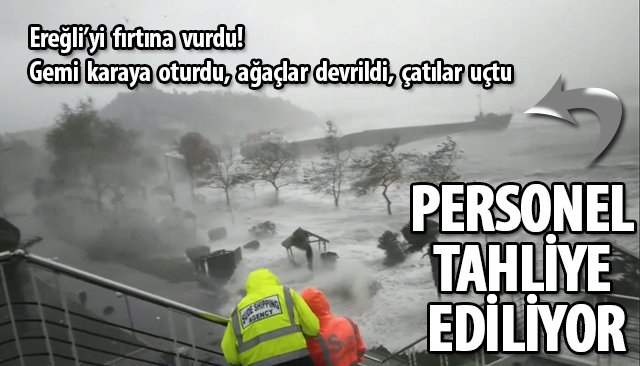 EREĞLİ, KORKU FİLMİNDEN ÇIKMIŞ GİBİ BİR GÜNÜ YAŞIYOR!