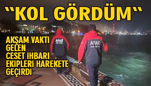 ´´KOL GÖRDÜM´´ İHBARI...