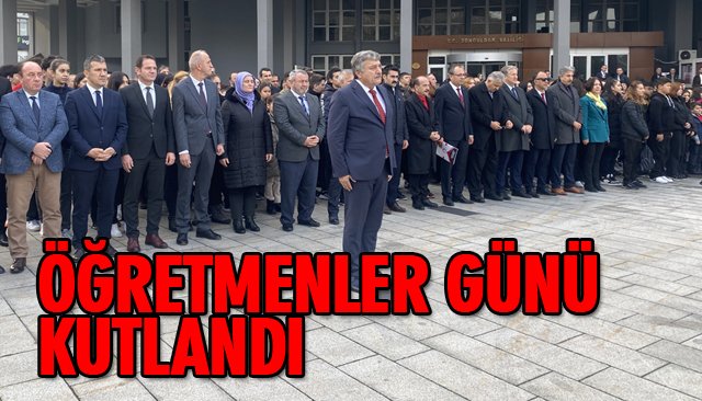 ÖĞRETMENLER GÜNÜ KUTLANDI