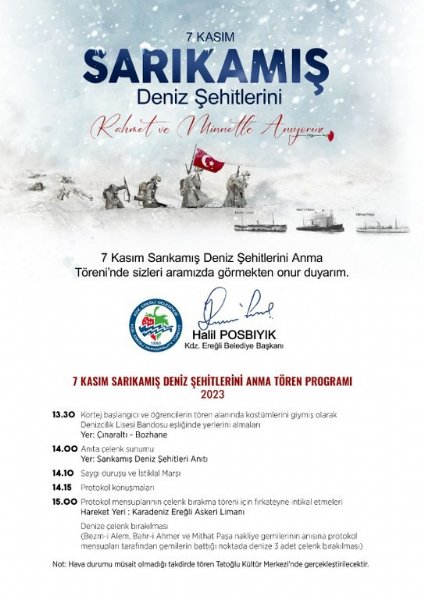 SARIKAMIŞ ŞEHİTLERİ ANMA PROGRAMI - 1