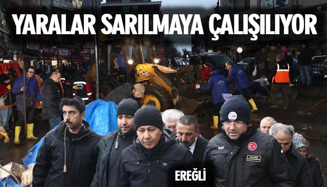 YARALAR SARILMAYA ÇALIŞILIYOR