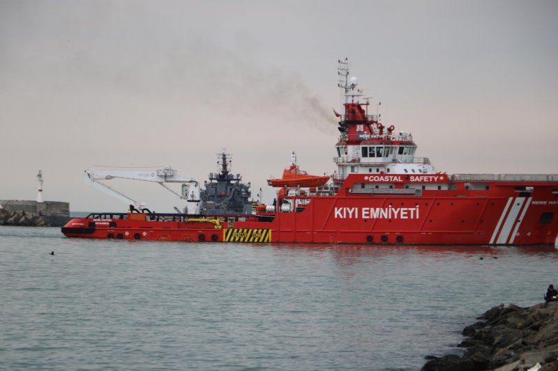 Acil Durum Müdahale Gemisi Ereğli´de - 2