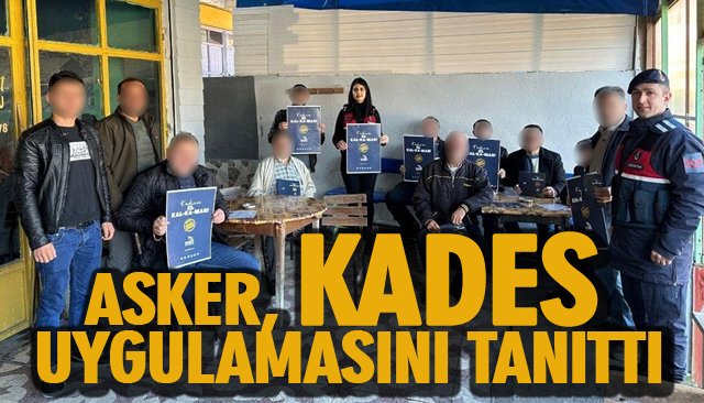 ASKER, KADES UYGULAMASINI TANITTI