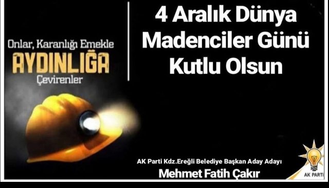 MEHMET FATİH ÇAKIR-EREĞLİ BELEDİYE BAŞKAN ADAY ADAYI