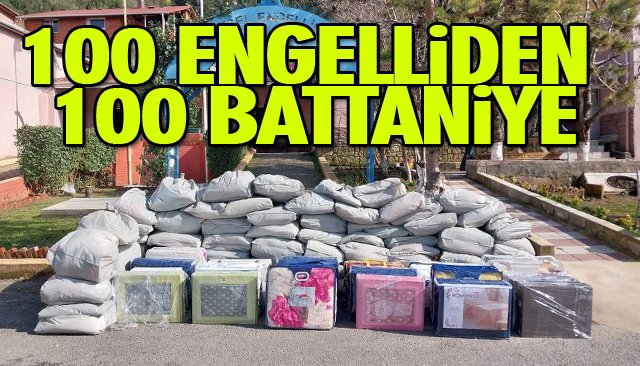 100 ENGELLİDEN 100 BATTANİYE