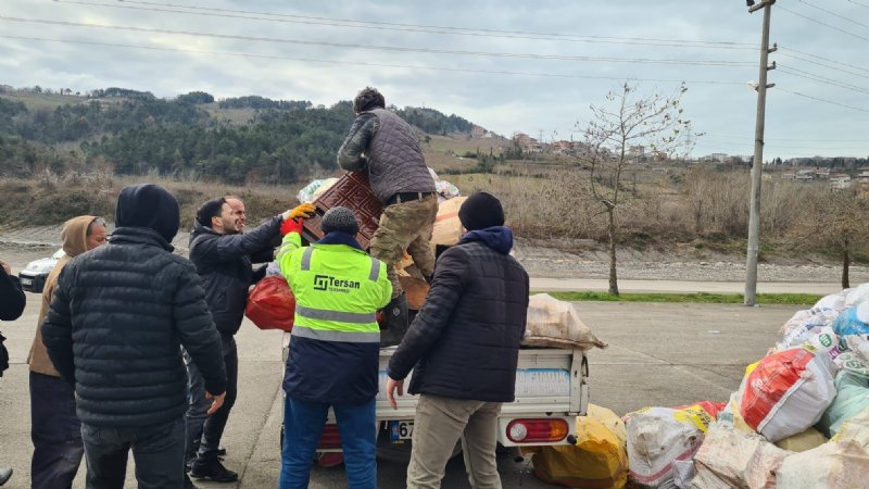 Alaplı 15 tır yakacak gönderdi, yurtlar yerleşime açıldı - 6