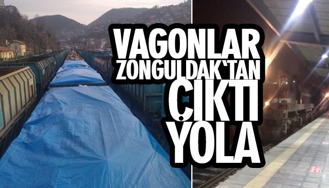 DEPREM BÖLGESİNE TREN YOLA ÇIKTI