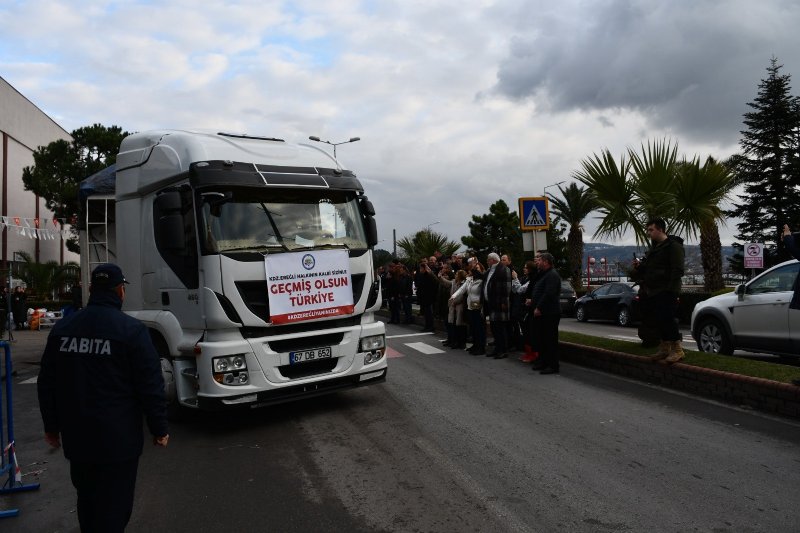 EREĞLİ’DEN 14. YARDIM TIRI YOLDA - 1