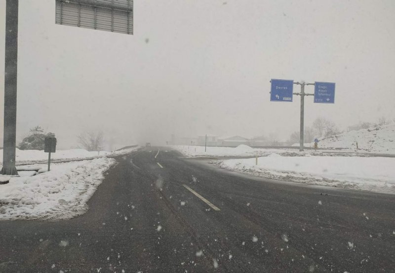 EREĞLİ-ZONGULDAK YOLU UZUN ARAÇLARA KAPATILDI - 2