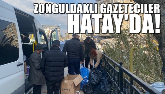 GAZETECİLER HATAY’DA