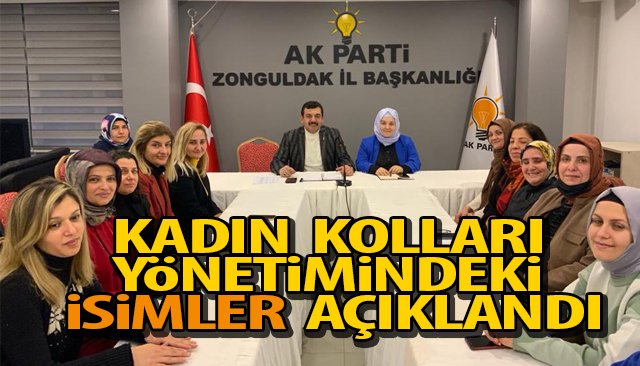 KADIN KOLLARI YÖNETİMİNDEKİ İSİMLER AÇIKLANDI