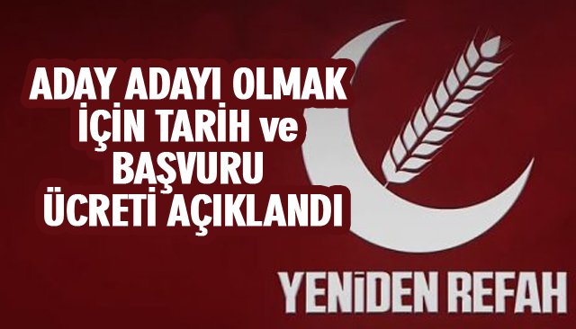 ADAY ADAYI OLMAK İÇİN TARİH VE BAŞVURU ÜCRETİ AÇIKLANDI