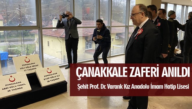 ÇANAKKALE ZAFERİ ANILDI