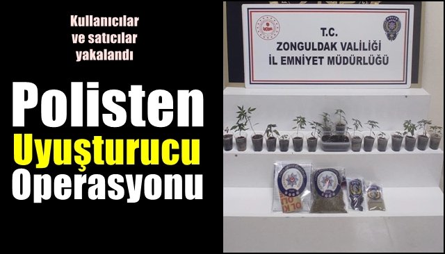 Emniyetten uyuşturucu operasyonu