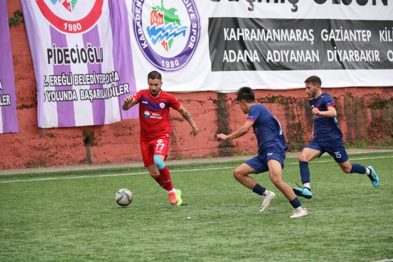 EREĞLİ BELEDİYESPOR RAHAT KAZANDI:4-1 - 2