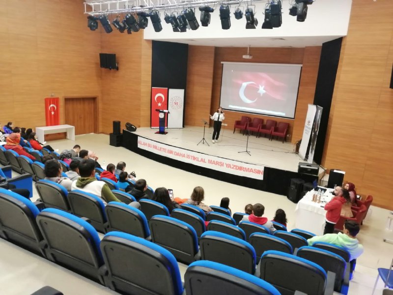 İSTİKLAL MARŞI’NI GÜZEL OKUMA YARIŞMASI YAPILDI - 2