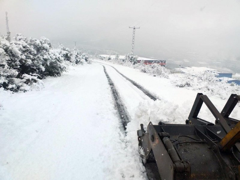 KAR TEMİZLEME ÇALIŞMASI SÜRÜYOR - 3