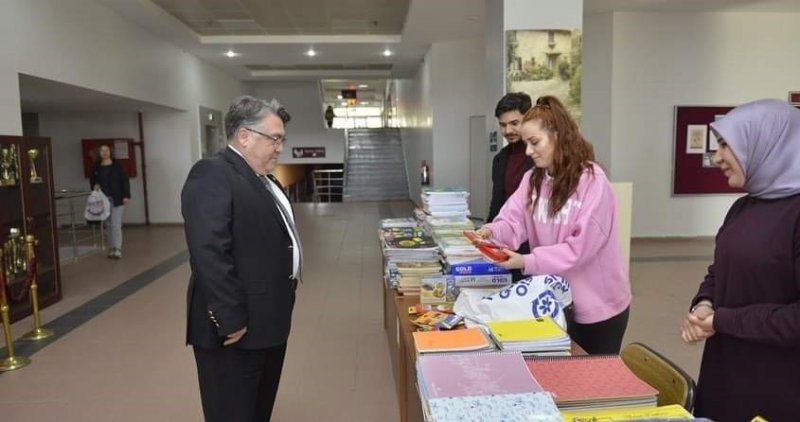 KIRTASİYE YARDIMLARI DEPREM BÖLGESİNE GÖNDERİLECEK - 1
