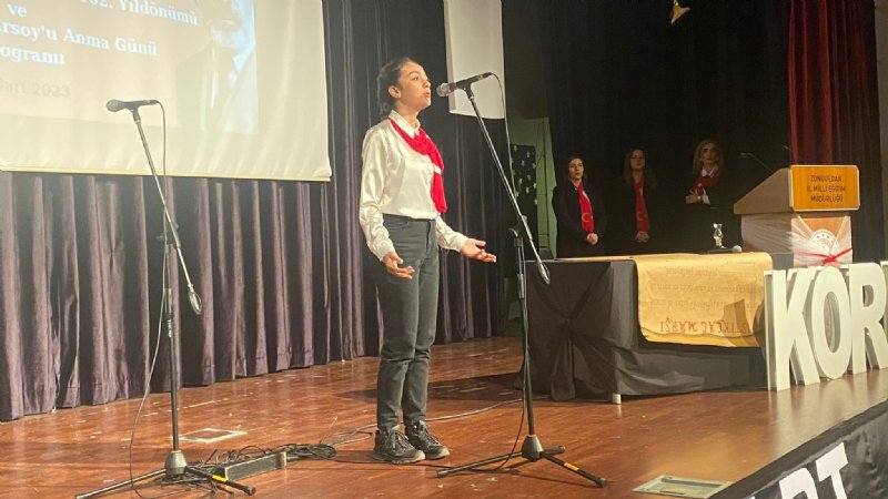 MEHMET AKİF ERSOY ANILDI - 1