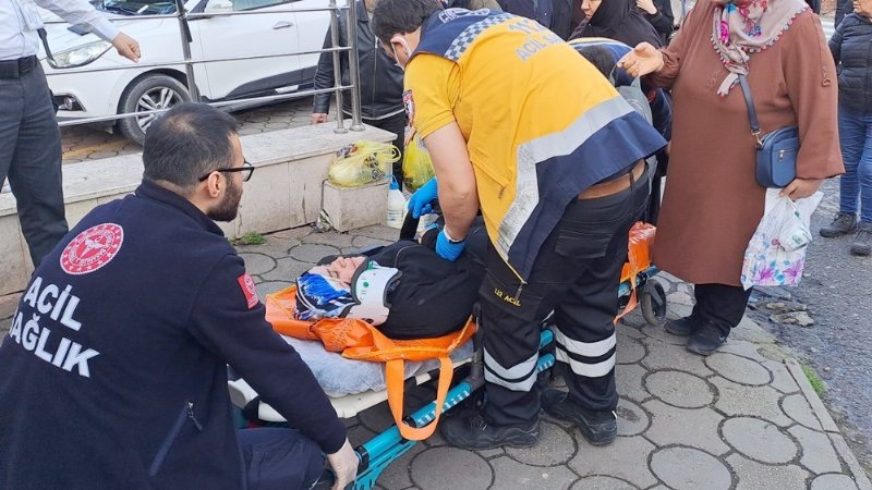 Meydanbaşı Caddesi’nde yaşandı GÖRÜNMEZ KAZA - 2