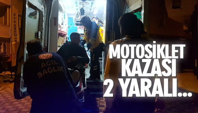 MOTOSİKLET KAZASI