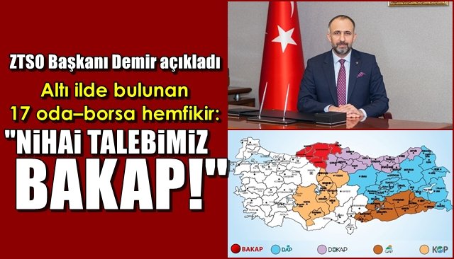 Altı ilde bulunan 17 oda – borsa hemfikir: “NİHAİ TALEBİMİZ BAKAP!”