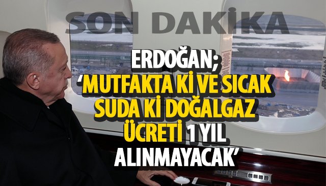 ERDOĞAN´DAN PEŞ PEŞE MÜJDELER