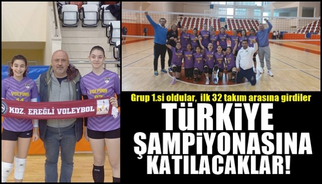 Grup 1.si oldular,  ilk 32 takım arasına girdiler...  TÜRKİYE ŞAMPİYONASINA KATILACAKLAR