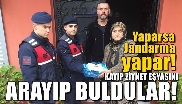 Jandarma ekipleri hep vatandaşın yanında… BUNU DA YAPTILAR