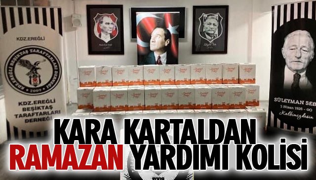 KARA KARTALDAN RAMAZAN YARDIMI KOLİSİ