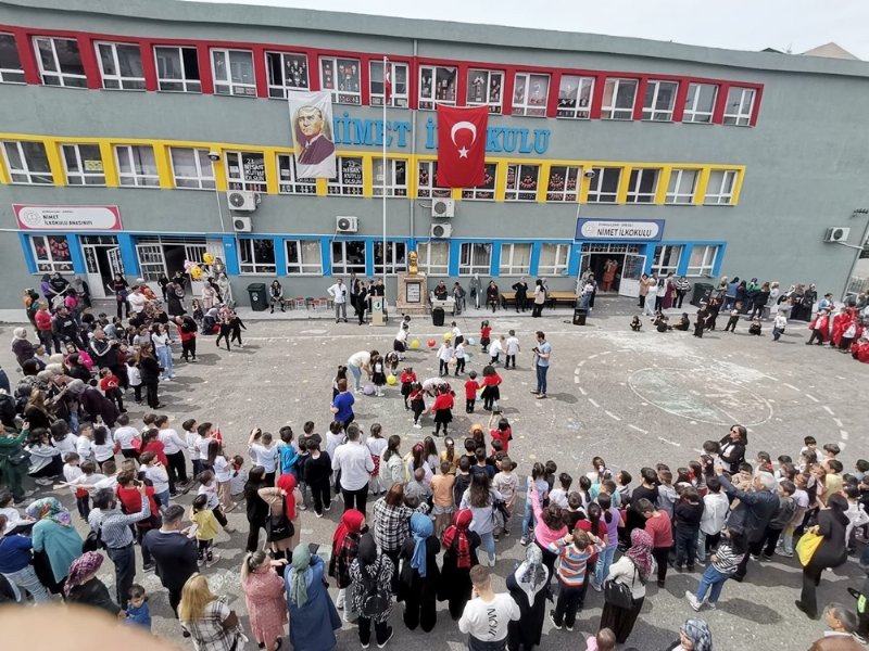 Karadeniz Ereğli’de Ulusal Egemenlik ve Çocuk Bayramı etkinlikleri... NİMET İLKOKULU’NDA COŞKULU KUTLAMA - 13