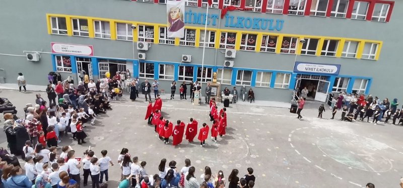 Karadeniz Ereğli’de Ulusal Egemenlik ve Çocuk Bayramı etkinlikleri... NİMET İLKOKULU’NDA COŞKULU KUTLAMA - 16